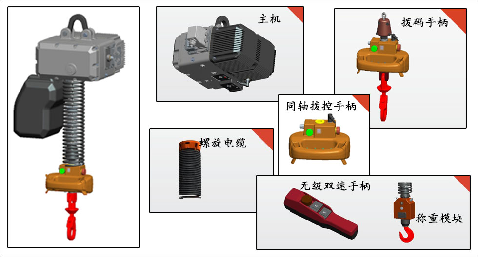 鏈式智能提升裝置相關配件