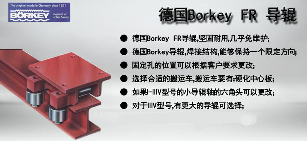 Borkey FR導輥